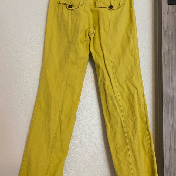 Anthro Hei Hei mustard color pants - Picture 3 of 3